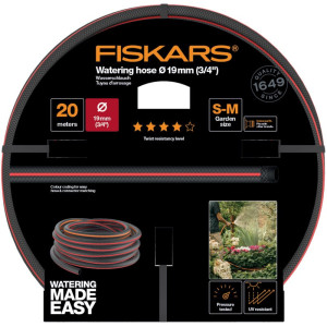 Fiskars Locsolótömlő, 19 mm (3/4), 20 m Q4