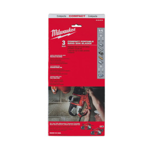 Milwaukee Bimetál szalagfűrész (fogosztás 1,8 mm, szalaghossz 898,52 mm)  3 db