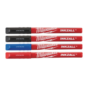 Milwaukee INKZALL™ Filctoll 0,6 mm hegyű Színes (4 darabos kiszerelés) 1 db