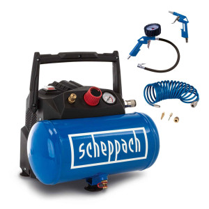 Scheppach HC 06 - olajmentes kompresszor 6 l Várható 05.24