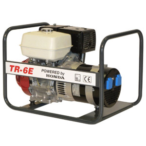 Tresz TR-6E benzinmotoros áramfejlesztő  HONDA GX-390 6 kVA