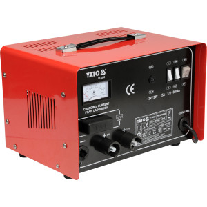 YATO Akkumulátor töltő 12-24V 25A  170-350Ah