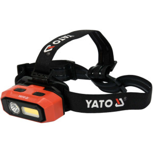 YATO Akkus LED fejlámpa 800 lumen mozgásérzékelős