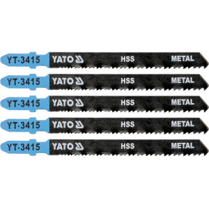 YATO Dekopírfűrészlap T24-10TPI alumínium-, fémvágásra 5db/cs