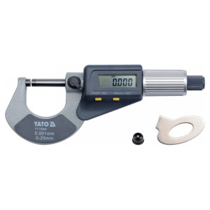 YATO Digitális mikrométer 0-25 mm +/-0,01 mm