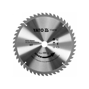YATO Fűrésztárcsa fához 315x30mm 48T