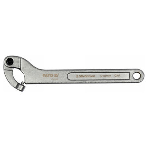 YATO Körmös kulcs állítható 35-50 mm csapos CrV