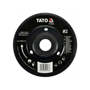 YATO Rotációs ráspolykorong közepes(#2) 125mm