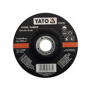 YATO Tisztítókorong kőre 125 x 6,8 x 22,2 mm